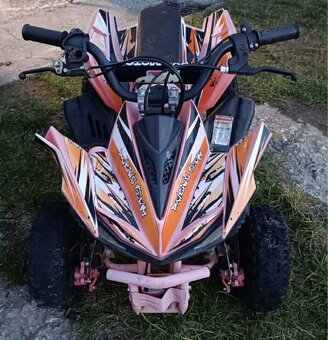 Dětská benzínová čtyřkolka na náhradní díly - 4