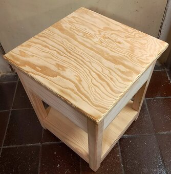 Stolička s úložným prostorem, - 4