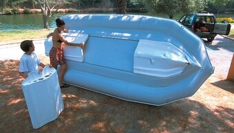 Prodám motorový člun zodiac gumový rozskládací kyl pevny - 4