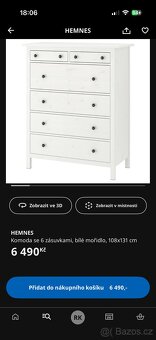 Ikea hemnes komoda - 4