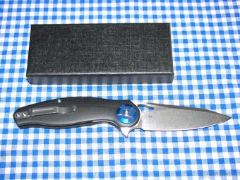 ZAVÍRACÍ NŮŽ - EAFENGROW - EF 76 / D2 / G-10 - NOVÝ - 4