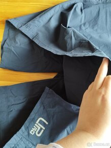Tmavě modrá funkční kalhotová sukně Ulla Popken - 4