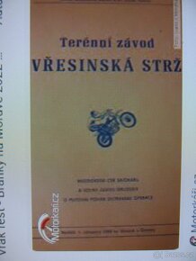 Poháry, trofeje, motocross, vlaječky Vřesina strž - 4
