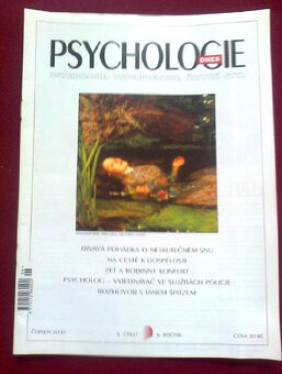 časopisy pro obor PSYCHOLOGIE -Konfrontace, Ps. dnes, Propsy - 4