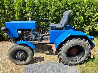 Malotraktor, traktor domácí výroby - 4