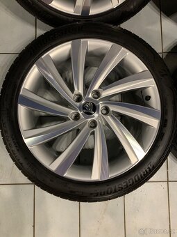 Alu kola Škoda R18 5X112 LETNÍ PNEU 225/45 R18 PERSEUS - 4
