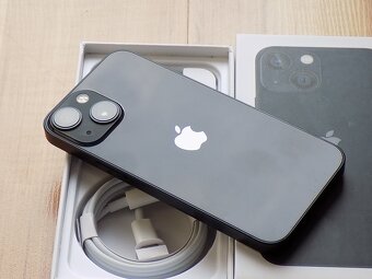 APPLE iPhone 13 mini 256GB Black - ZÁRUKA - TOP STAV - 4