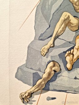 SALVADOR DALI - Simonyho trest (Dante - Božská komédia) (Bez - 4