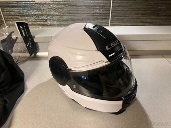 LS2 FF902 SCOPE SOLID vyklápěcí přilba na motorku - 4