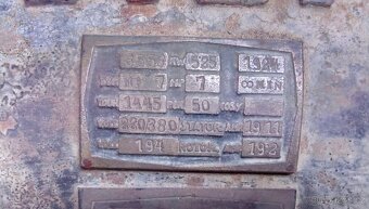 Motor SVET 1924 - pohon starých zemědělských strojů. - 4