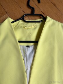 Dámske žlté sako - 4