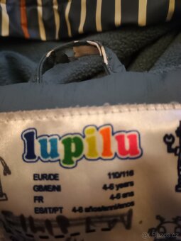 Zateplená nepromokavá bunda Lupilu 110/116 - 4