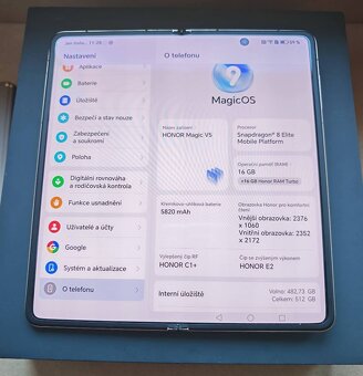 HONOR Magic V5 16GB/512GB Dawn Gold - 4