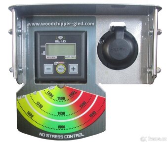 Štěpkovač GL&D Galaxi Motor - Vanguard 35 HP - 4