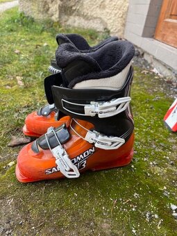 dětské lyže 117cm + boty 23 - 4