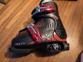Prodám dětské lyže HEAD Super Shape Length 87 cm s vázáním - 4