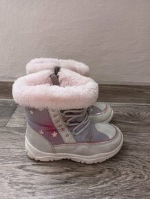 Zimní dětské zateplené boty, vel. 26 - 4
