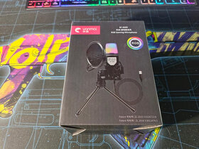 Nový kondezátorový mikrofon s RGB podsvícením a filtrem - 4