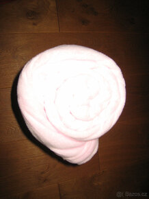 Deka, fleece, 150x200cm, sladce růžová - 4
