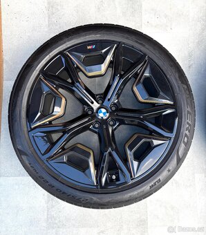 BMW R22 IX orig. 22" alu disky s Letní Pirelli - 4