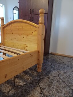 Postel z masivu borovice 90/200 - 4