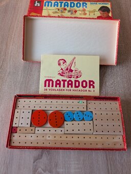Starobylá stavebnice MATADOR, 3 ks. - 4