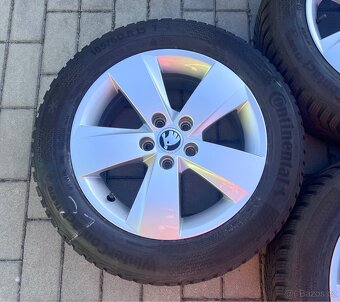 Fabia, Rapid - 15" Mato + zimní 185/60 Continental 9mm - 4