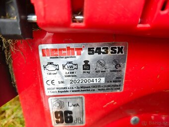 Benzínová sekačka s pojezdem - HECHT 543 SX - 4