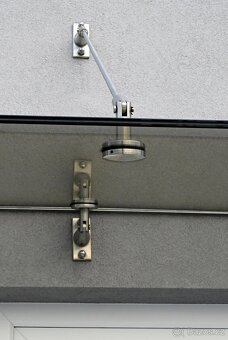 Designová skleněná vchodová stříška JAP RAIN - 4