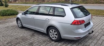 VW Golf VII combi 1.6TDi 81Kw mod.2015 velmi slušné - 4