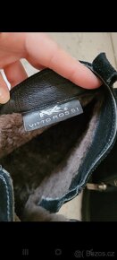 Luxusní zimní kotníkové semišové boty Vitto Rossi, vel. 45 - 4