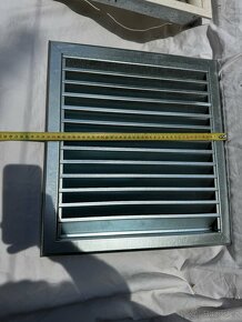 Proti dešťová žaluzie  větrací mřížka 2x viz foto - 4