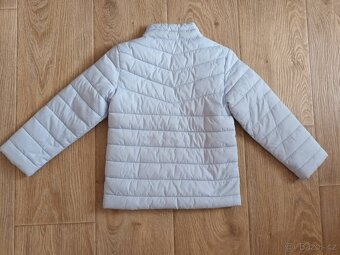 Dětská světle modrá podzimní/jarní bunda, 4-5 let - 4