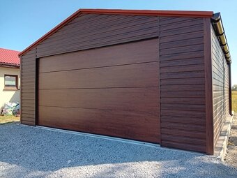 Plechová garáž 5,8x6m - 4