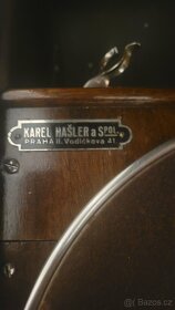 Starožitný gramofon His Master's Voice - 4