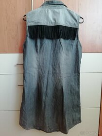 Džínové šaty Amisu - 4