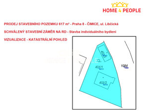 Prodej pozemku, 617 m², Libčická, Praha - 4