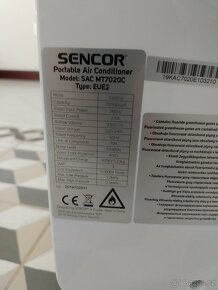 Mobilni klimatizace Sencor - 4