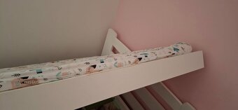 Krásná POSTEL s úložným prostorem, roštem a matrací 90 x 200 - 4