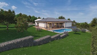 Prodej rozestavěného domu s pozemkem 1369m2 - 4