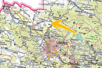 Prodej stavebního pozemku v k.ú. Mníšek u Liberce - 4
