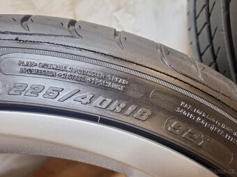 Alu kola R18 5x112 Seat + letní pneu 225/40/18 - 4