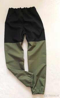 nové LETNÍ SOFTSHELLOVÉ KALHOTY,134 cm, 8-9 let - 4