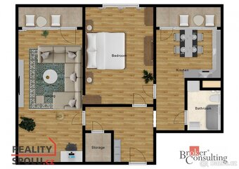 Prodej, byty/2+1, 74 m2, 29001 Poděbrady, Nymburk [ID 72494] - 4
