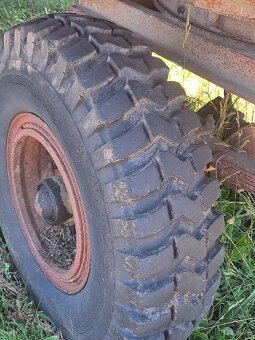 Vlek 5t Pzs.hydraulicky sklápěč, kola 10,5x16 - 4