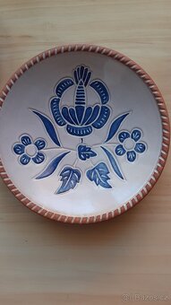 Talíř nástěnný, dekorativní, 2x - 4