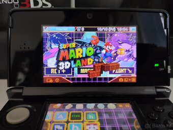 Nintendo 3DS Cosmo Black + homebrew hack a 64GB karta - 4