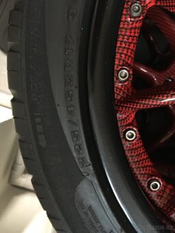 17" a 18" dvoudílná límcová šroubovaná kola BBS RK II na B - 4