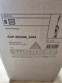 Podlahovy cistic 3 v1 Silvercrest = vysavac, novy - 4