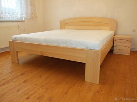 Nová postel z borovice, nosnost 600 kg, Odvezu a smontuji - 4